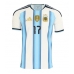 Argentina Giuliano Simeone #17 Hjemmedrakt VM 2026 Kortermet